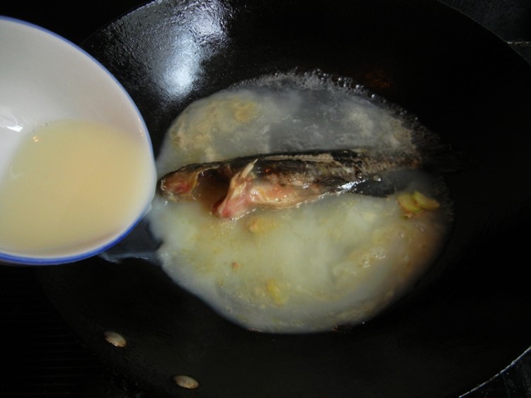 豆浆黄蜡丁汤步骤5