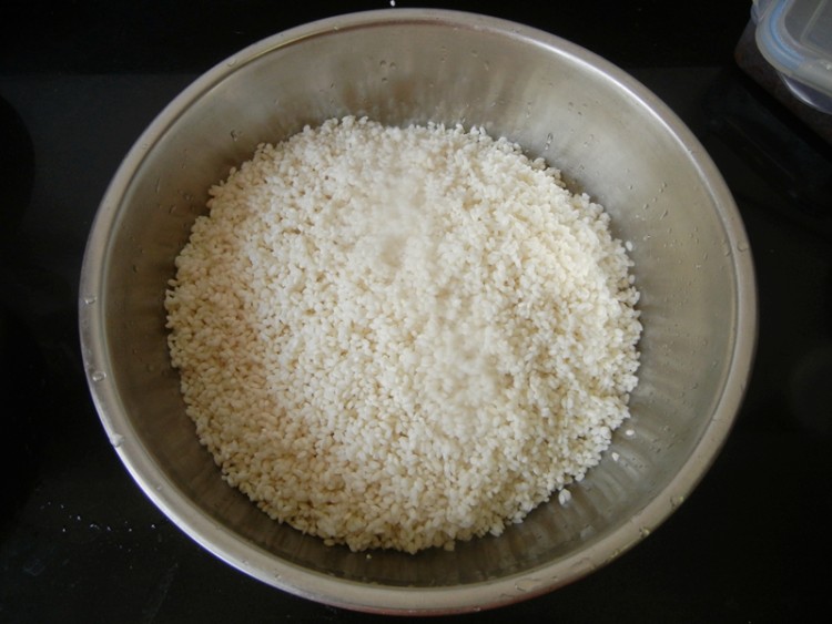 桂花红豆蜜枣粽步骤2
