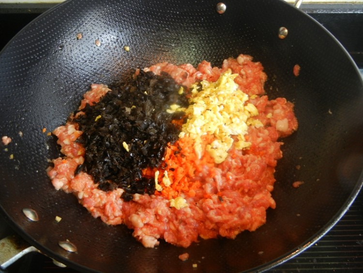 胡萝卜芹菜生煎馄饨步骤10
