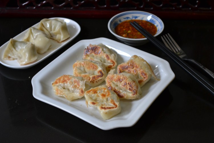 胡萝卜芹菜生煎馄饨步骤17