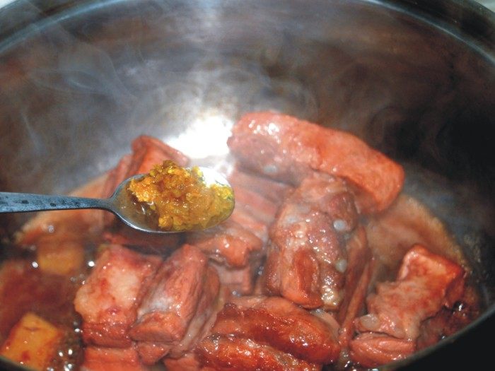 桂花酱汁肉步骤8