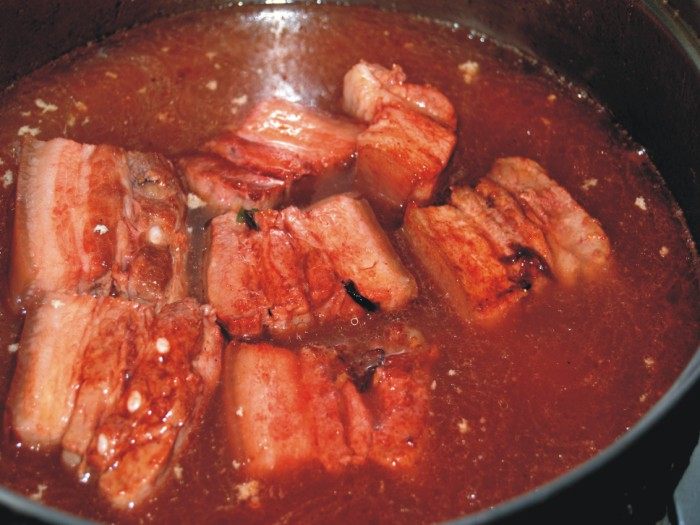 桂花酱汁肉步骤6