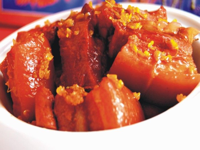 桂花酱汁肉步骤9