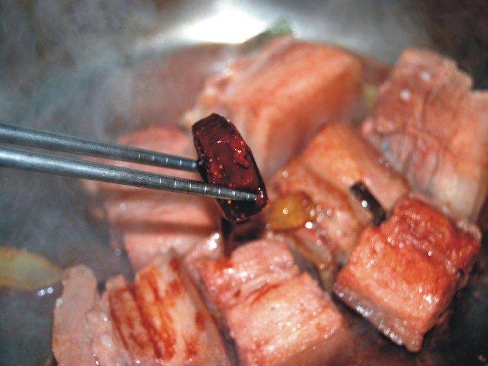 桂花酱汁肉步骤5