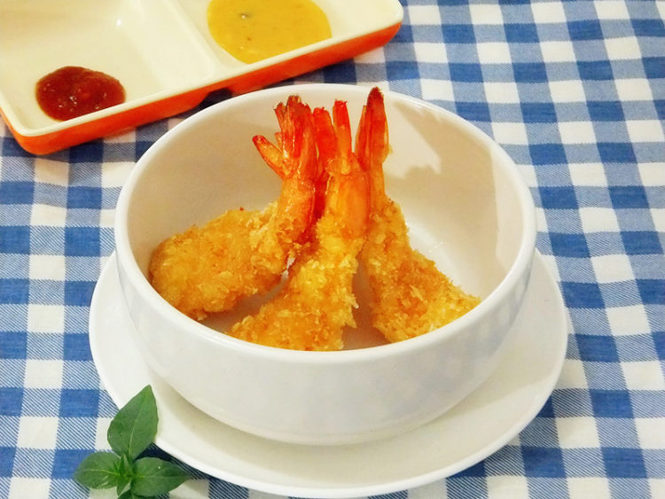 凤尾虾步骤8