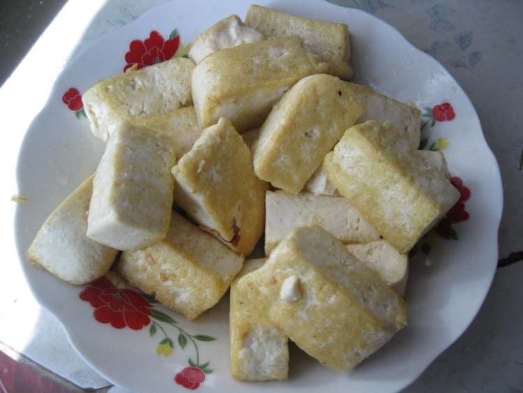 鱼头豆腐步骤5