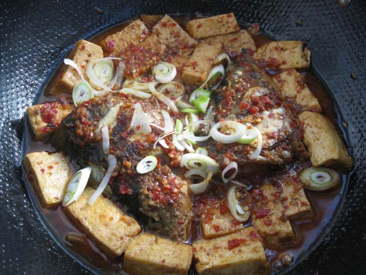 鱼头豆腐步骤14