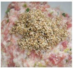 藜麦山药蒸肉饼步骤7