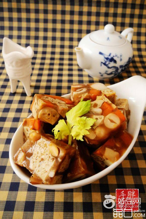 豆儿酱皮冻