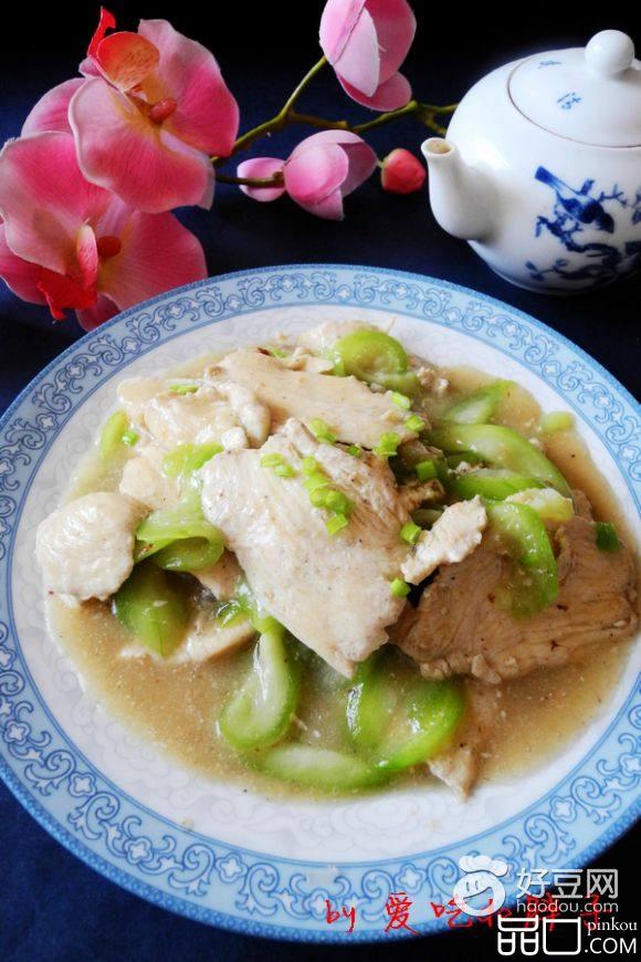 葱椒鸡片