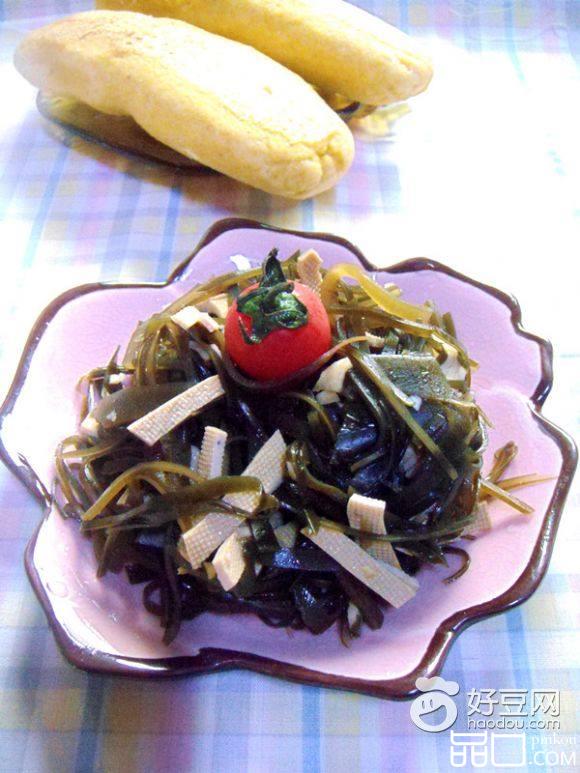 海带拌豆丝