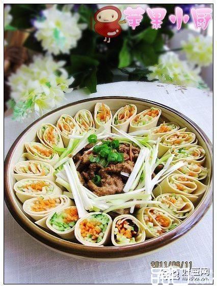 莲花酱肉丝