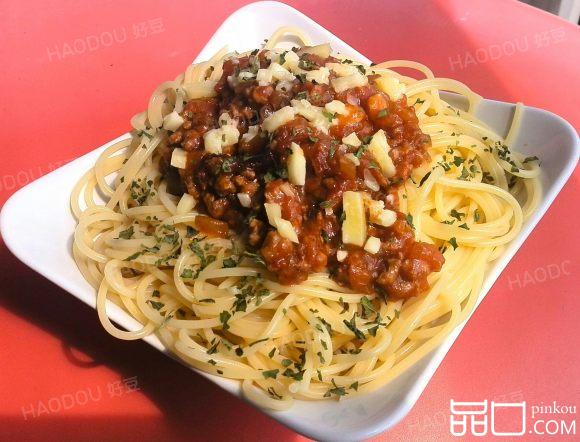 茄汁肉酱意大利面