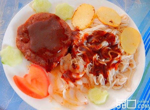 黑椒牛排意面