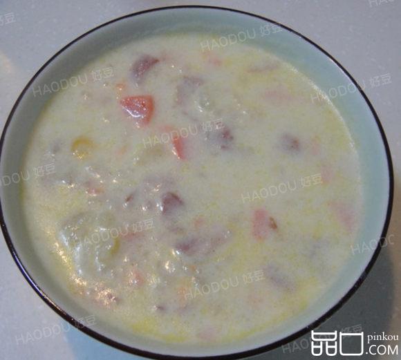 土豆培根浓汤
