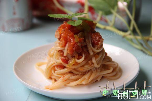 番茄肉酱意面
