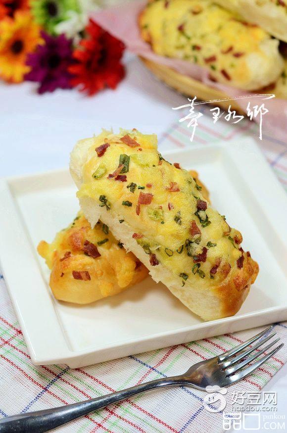 葱味芝士小面包