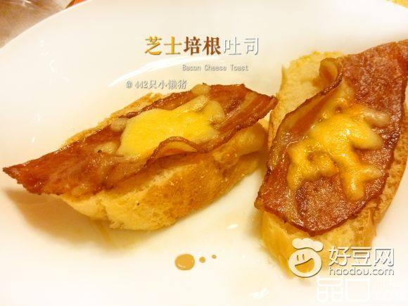 起司培根法包