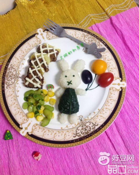 小兔牛排儿童套餐