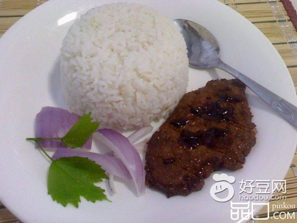 猪扒饭