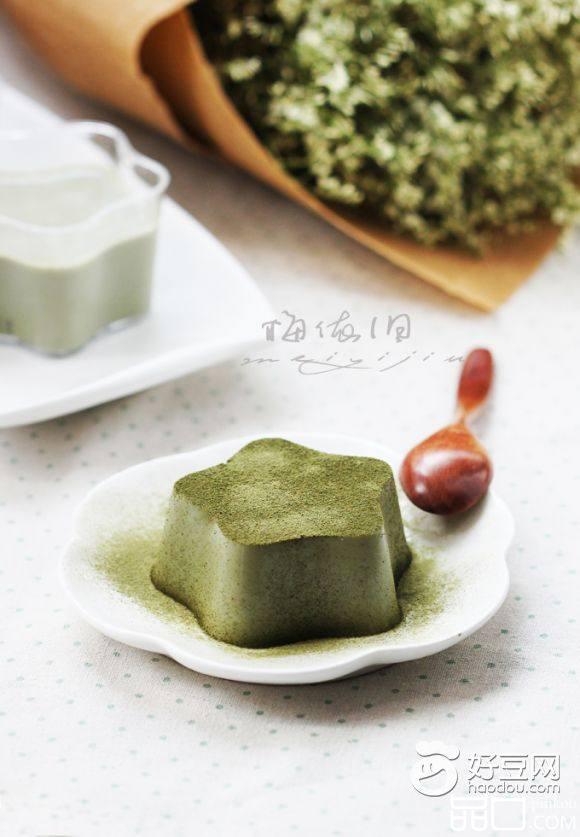 抹茶豆腐布丁