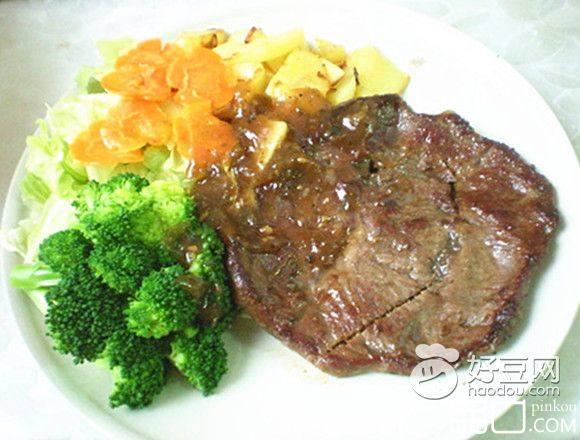 香煎黑椒牛排