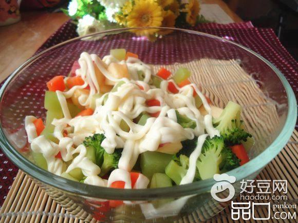 五彩蔬果沙拉