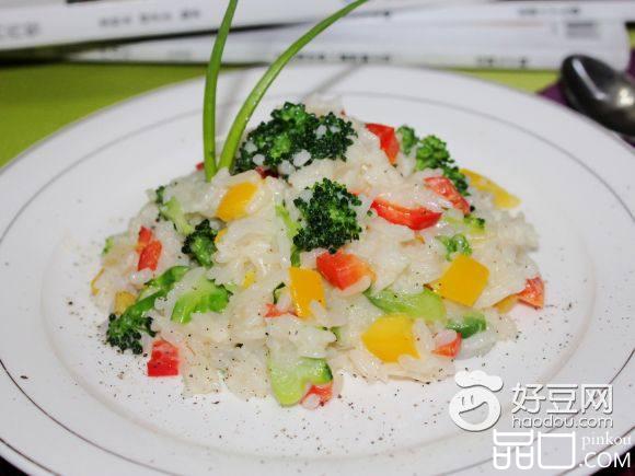 奶油蔬菜炖饭