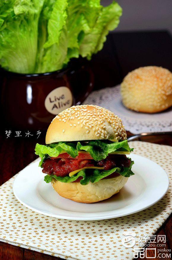 鸡腿汉堡