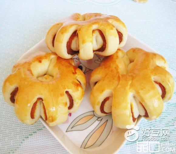 菊花面包