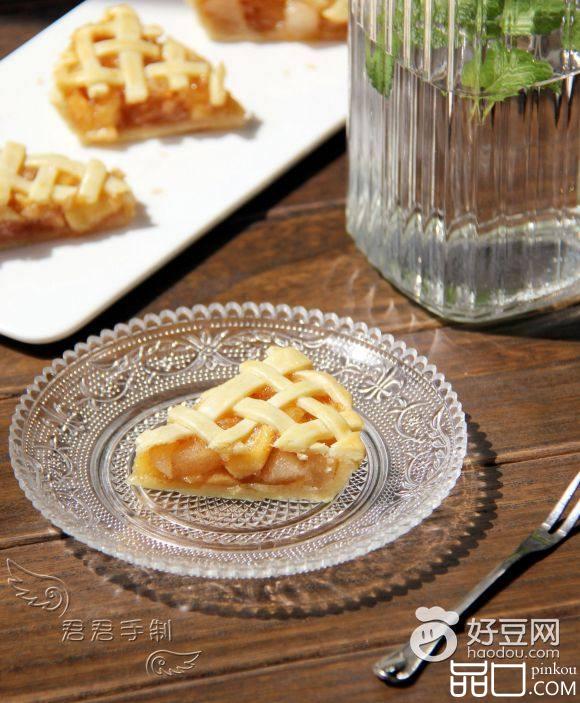 清甜双果派