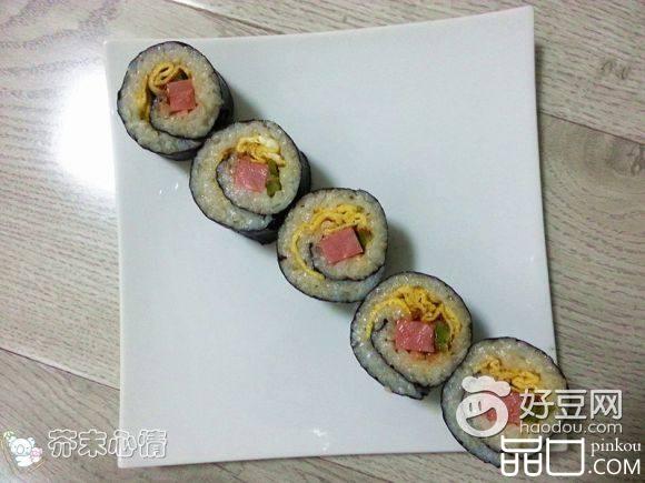 麻酱紫菜包饭