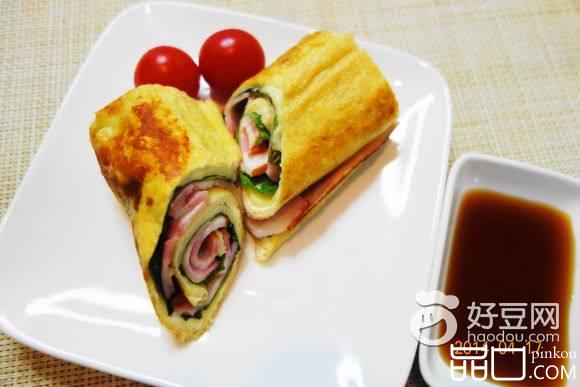 油豆腐紫苏卷
