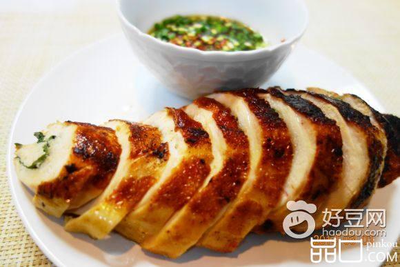 鸡肉紫苏卷