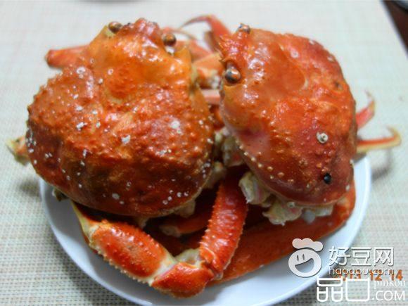 蒸长脚蟹