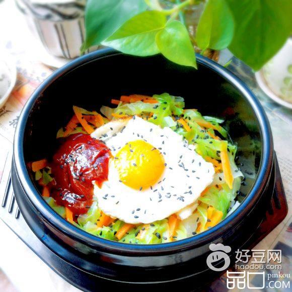 简易石锅拌饭