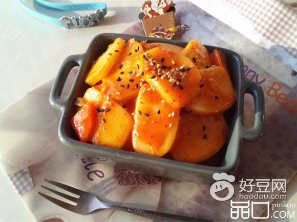 泡菜炒年糕