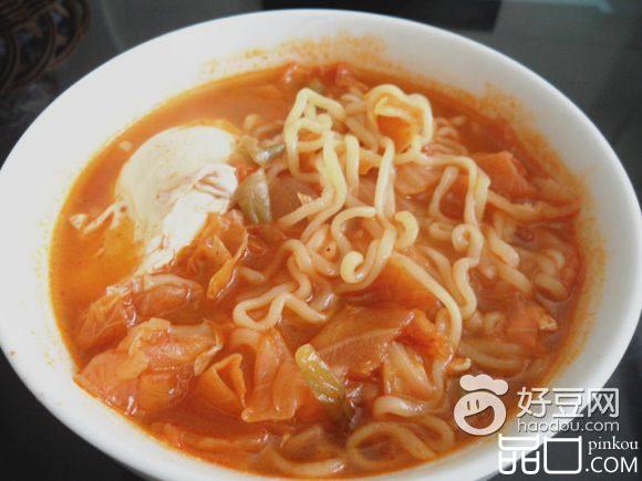 泡菜方便面