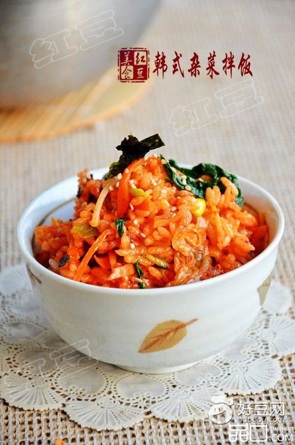 韩国杂菜拌饭