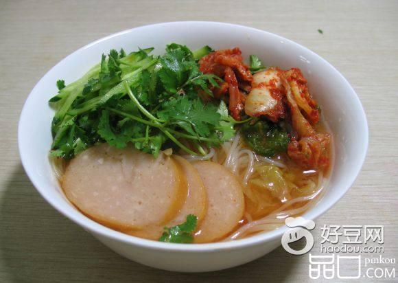 泡菜汤冷面