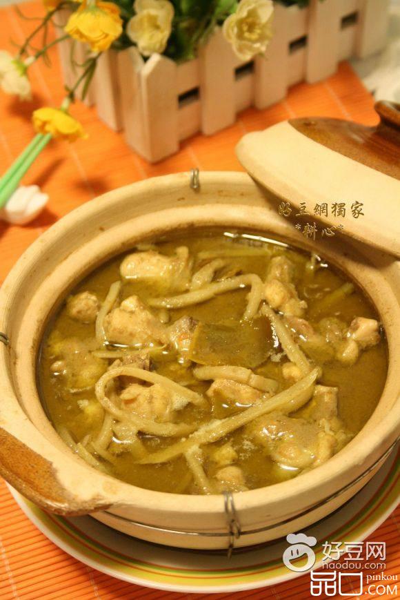 泰式青咖喱鸡肉