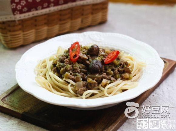 黑椒牛肉酱意大利面