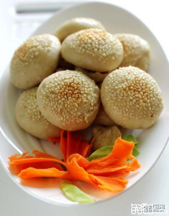 发面老北京空心烧饼