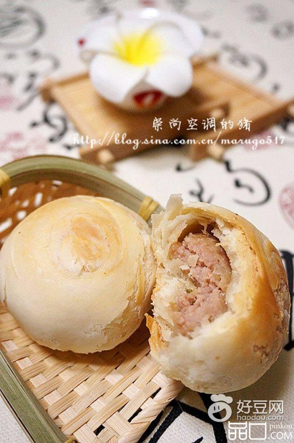 榨菜鲜肉月饼
