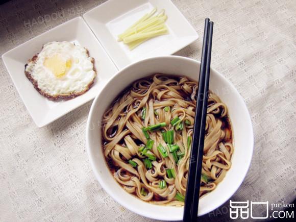苏式红汤面