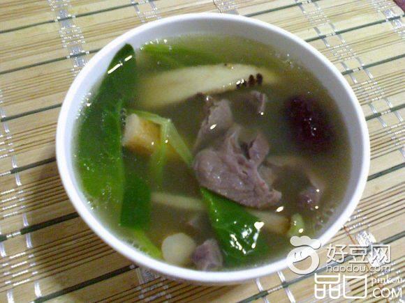 菠菜猪心汤