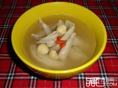 猪肚莲子汤