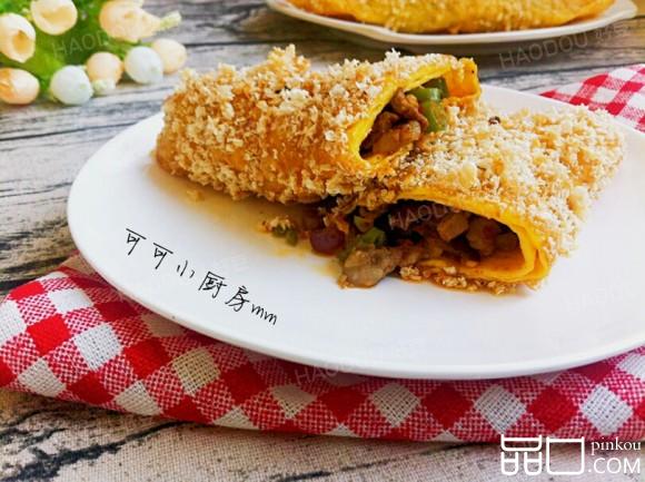 脆皮香辣羊肉卷