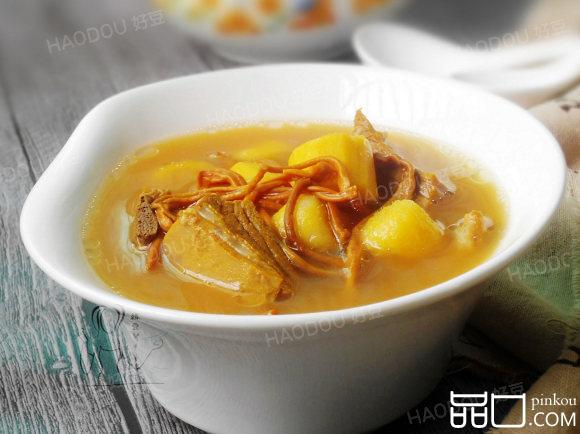 虫草花山药羊肉汤