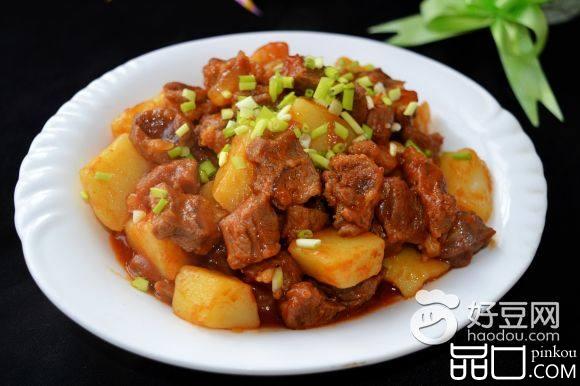 土豆烧羊肉